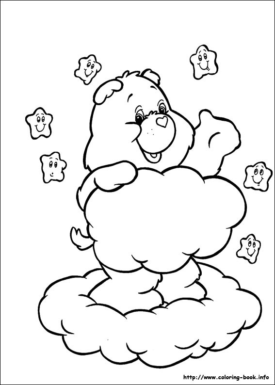 The Care Bears coloring picture